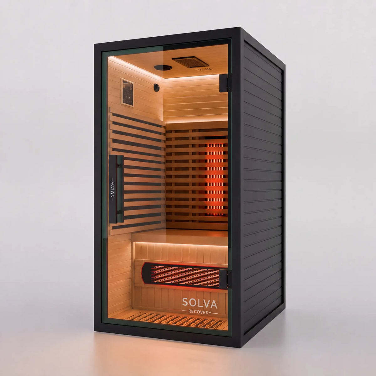 Solva Recovery Full-Spectrum Infrared Sauna 1-Person · Solo