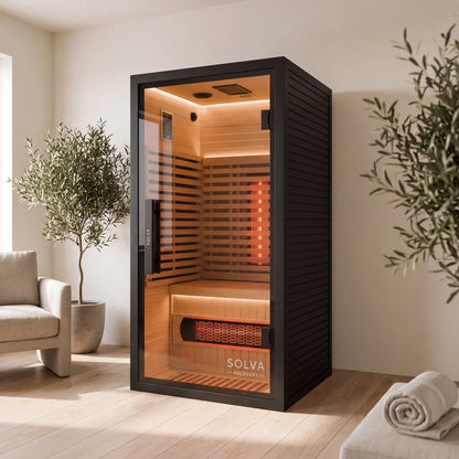 Solva Recovery Full-Spectrum Infrared Sauna 1-Person · Solo