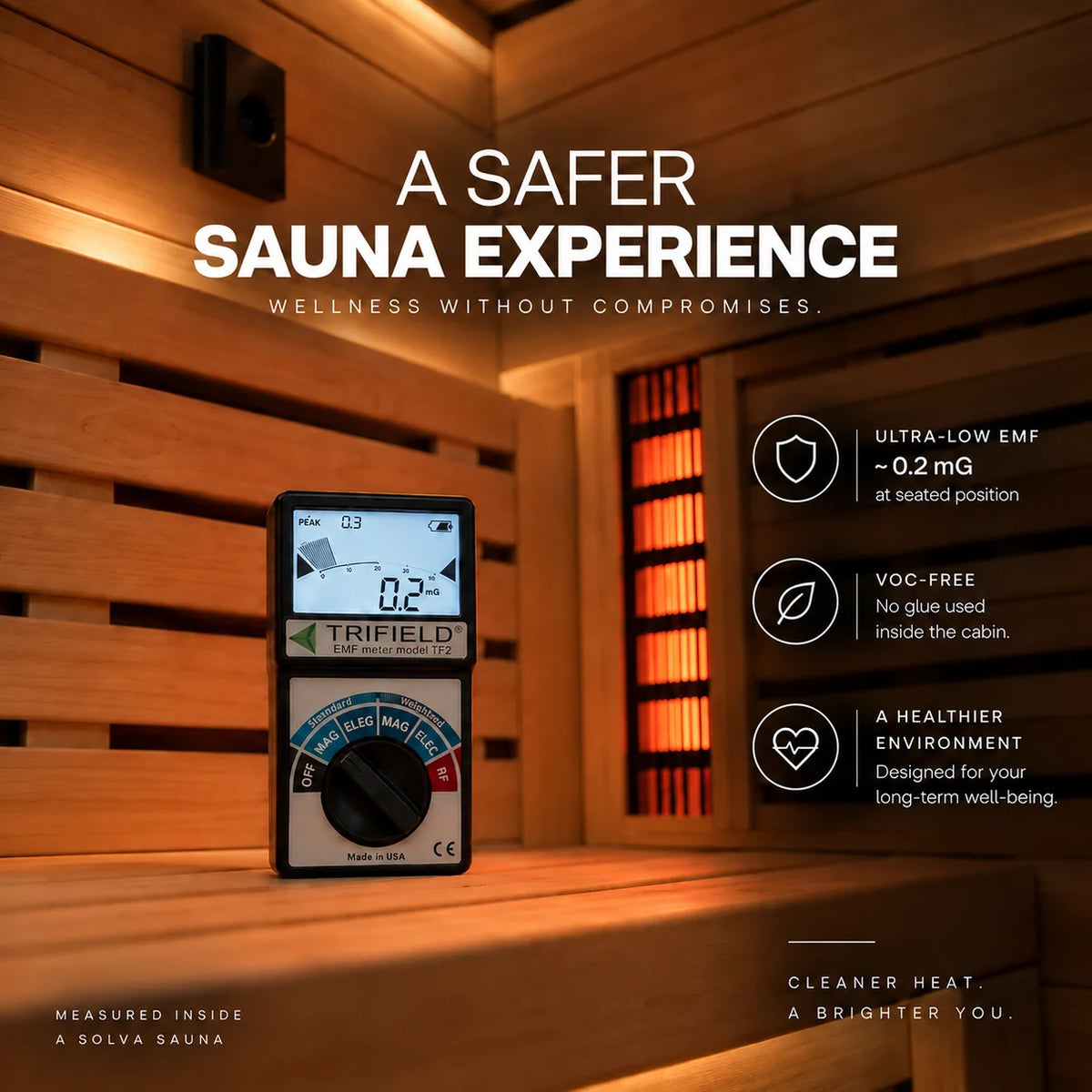 3-Person Infrared Sauna . Room