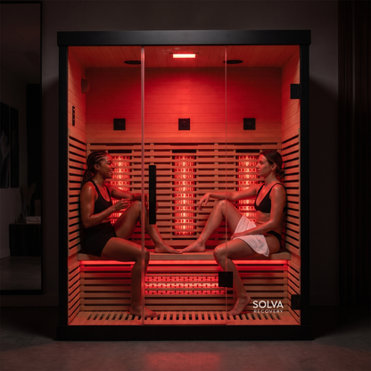 Solva Recovery Full-Spectrum Infrared Sauna 3-Person · Room