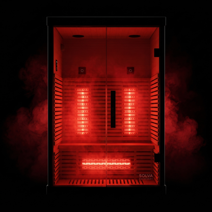 Solva Recovery Full-Spectrum Infrared Sauna 2-Person · Shared