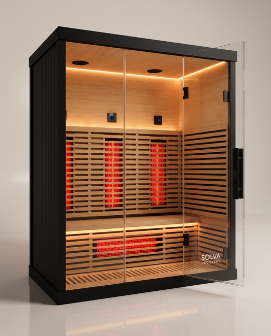 Solva Recovery Full-Spectrum Infrared Sauna 3-Person · Room