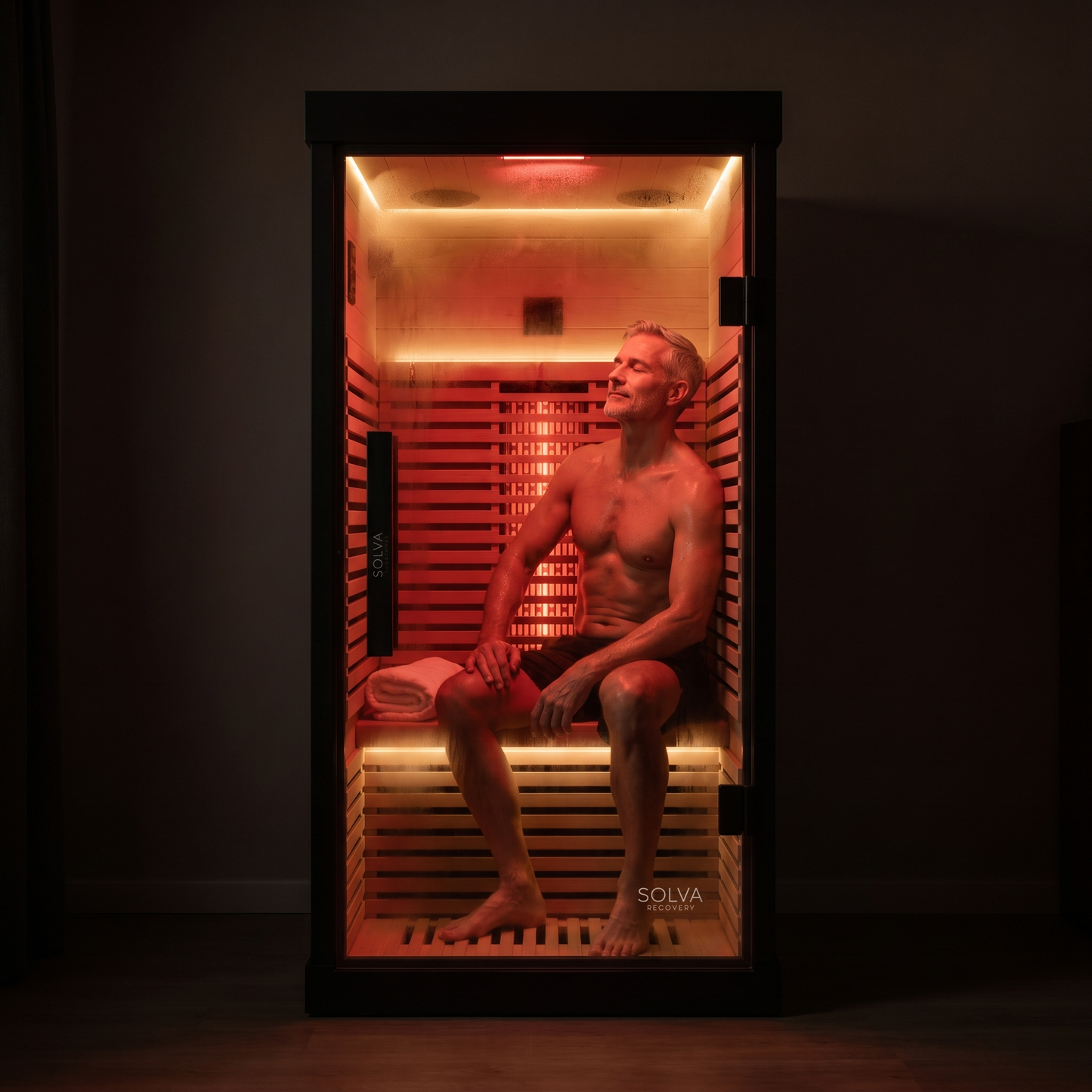 Solva Recovery Full-Spectrum Infrared Sauna 1-Person · Solo