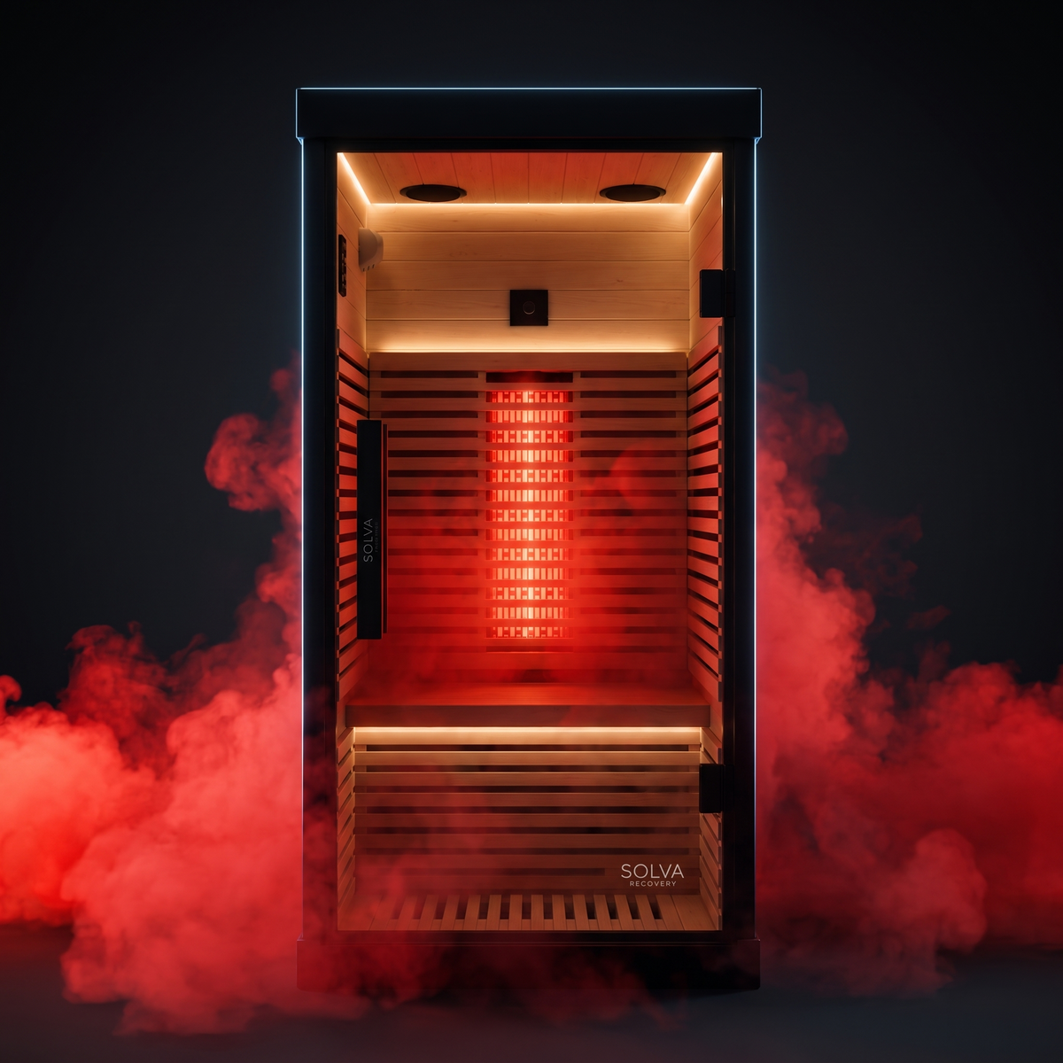 Solva Recovery Full-Spectrum Infrared Sauna 1-Person · Solo
