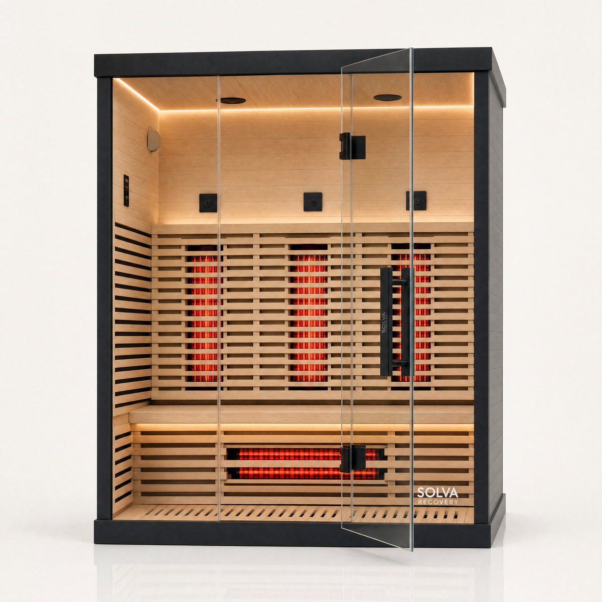 3-Person Infrared Sauna . Room
