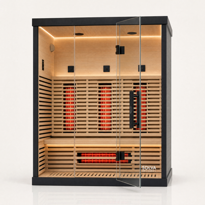 3-Person Infrared Sauna . Room