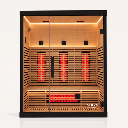 3-Person Infrared Sauna . Room