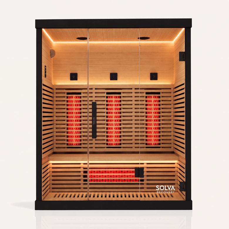 3-Person Infrared Sauna . Room