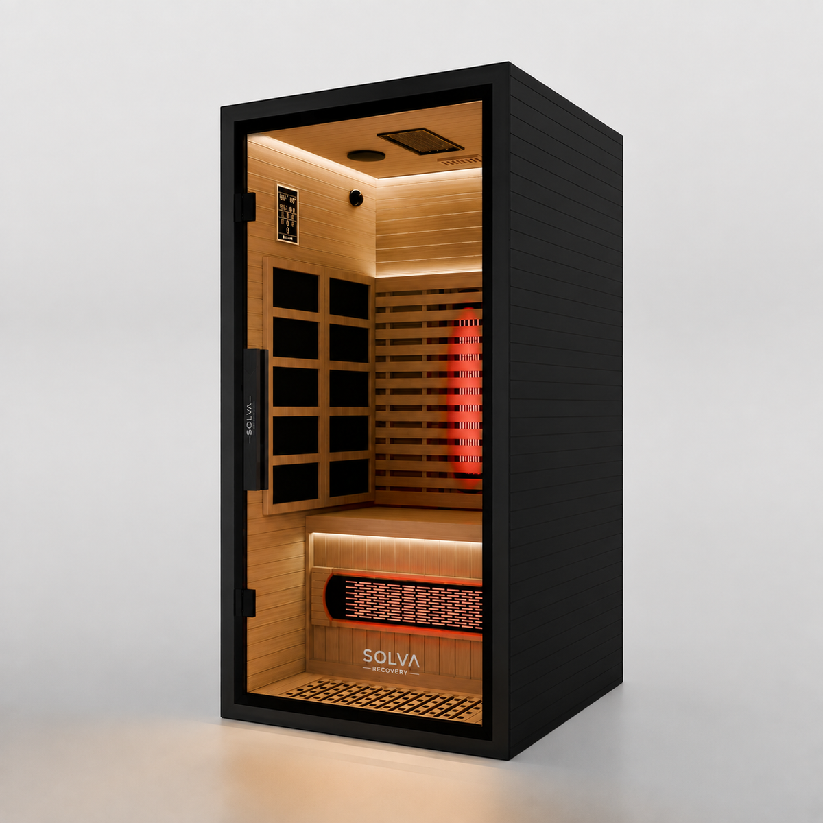 Solva Recovery Full-Spectrum Infrared Sauna 1-Person · Solo