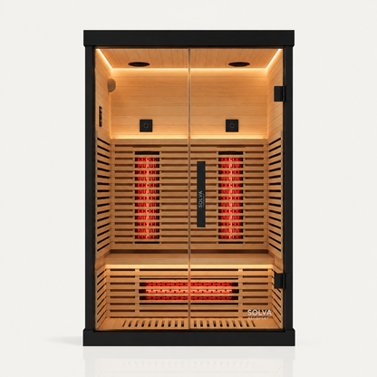 Solva Recovery Full-Spectrum Infrared Sauna 2-Person · Shared