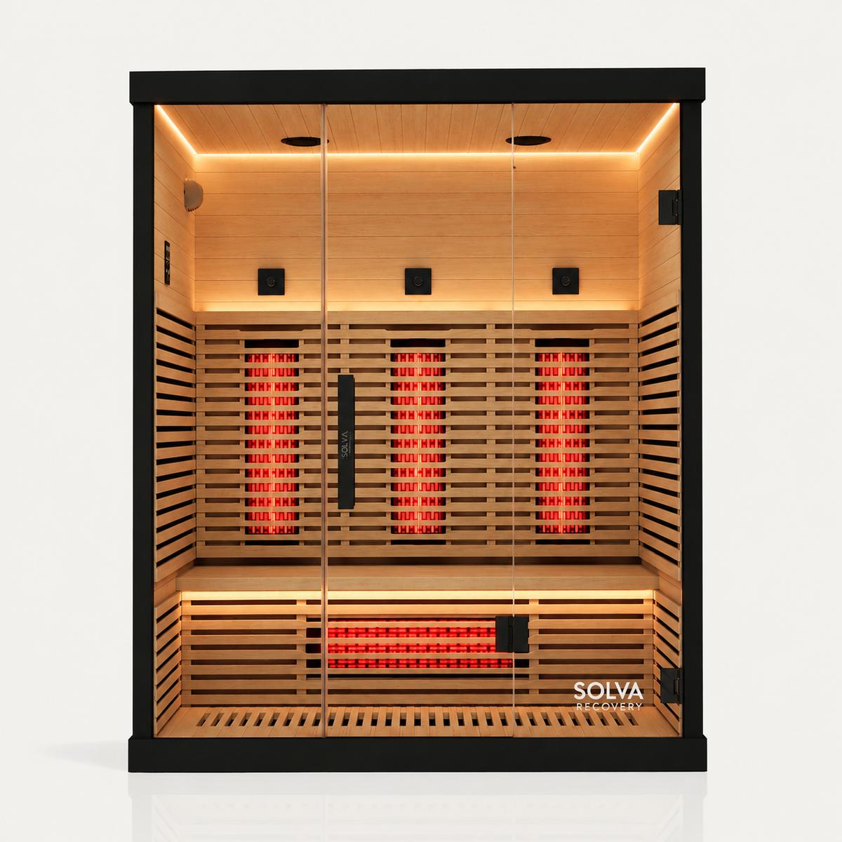 Solva Recovery Full-Spectrum Infrared Sauna 3-Person · Room