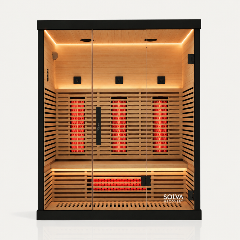 Solva Recovery Full-Spectrum Infrared Sauna 3-Person · Room